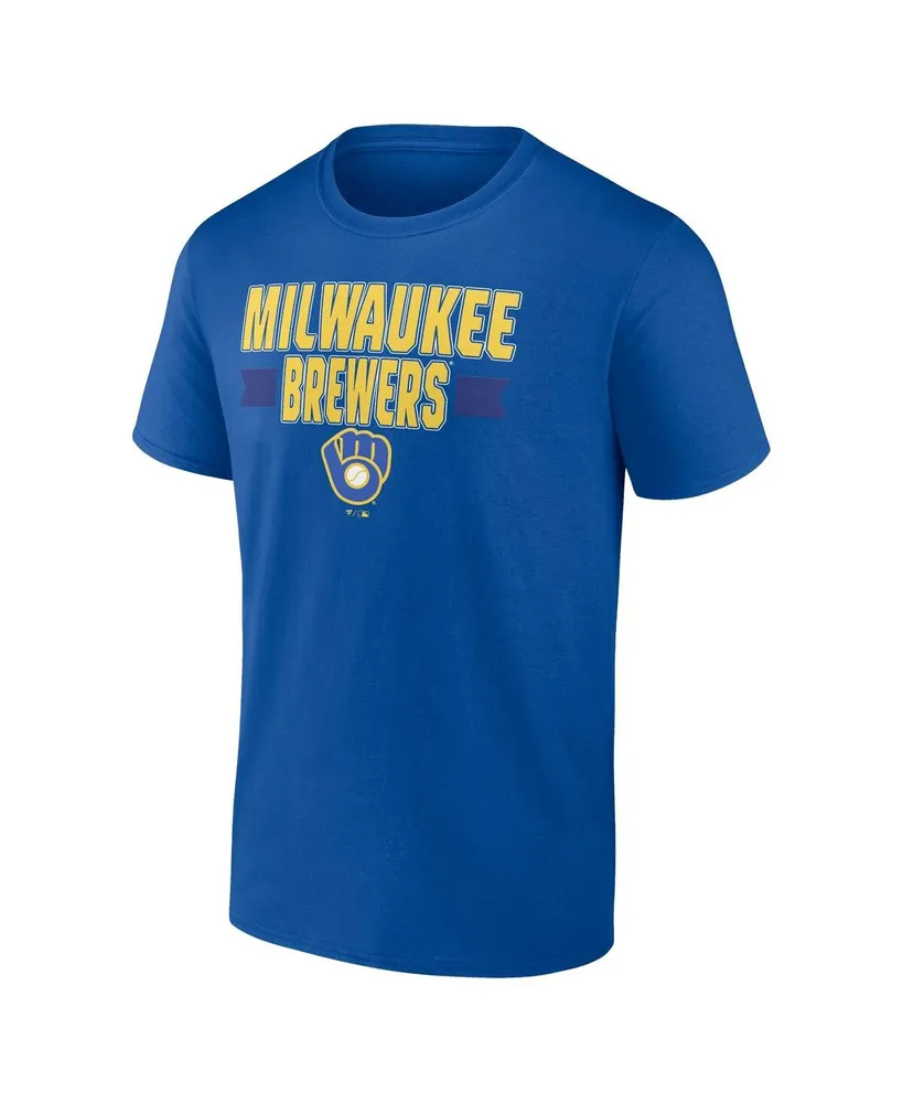 Men's Fanatics Royal Milwaukee Brewers Close Victory T-shirt