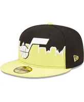 Men's New Era Gold, Black Utah Jazz 2022 Tip-Off 59FIFTY Fitted Hat