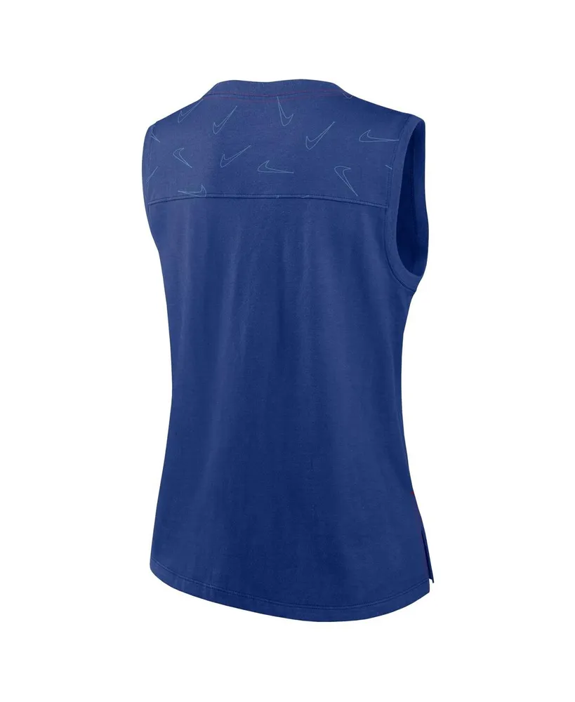 Women's Nike Royal Los Angeles Dodgers Muscle Play Tank Top