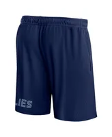 Men's Fanatics Navy Memphis Grizzlies Free Throw Mesh Shorts