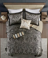Madison Park Adeline Paisley Reversible Jacquard 5-Pc. Bedspread Set