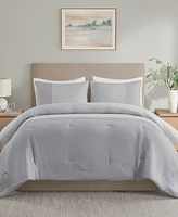 Closeout! Beautyrest Miro 3 Piece Gauze Oversized Comforter Set