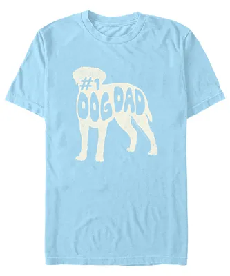 Fifth Sun Men's 1 Dog Dad Short Sleeve T-shirt