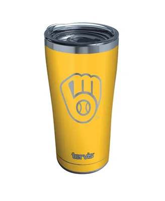 Tervis Tumbler Milwaukee Brewers 20 Oz Roots Tumbler with Slider Lid