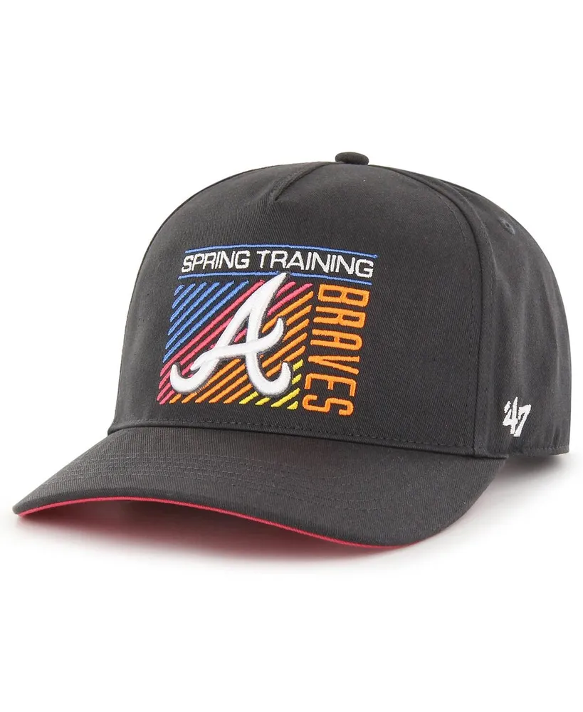 Men's '47 Brand Charcoal Atlanta Braves 2023 Spring Training Reflex Hitch Snapback Hat