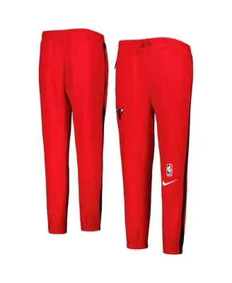 Big Boys and Girls Nike Red Chicago Bulls Courtside Showtime Performance Pants