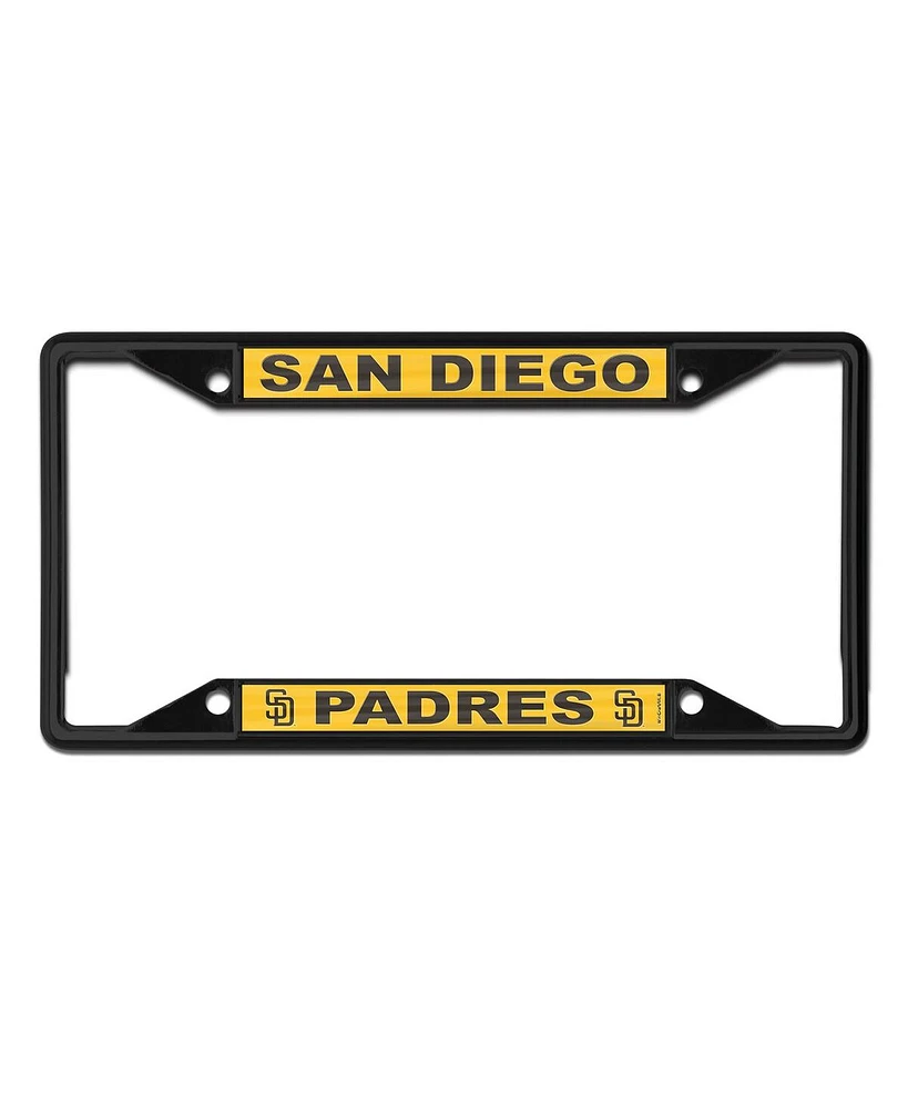 Wincraft San Diego Padres Chrome Color License Plate Frame