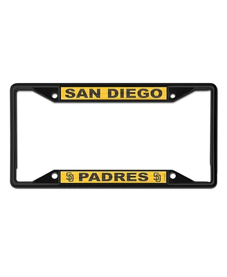Wincraft San Diego Padres Chrome Color License Plate Frame