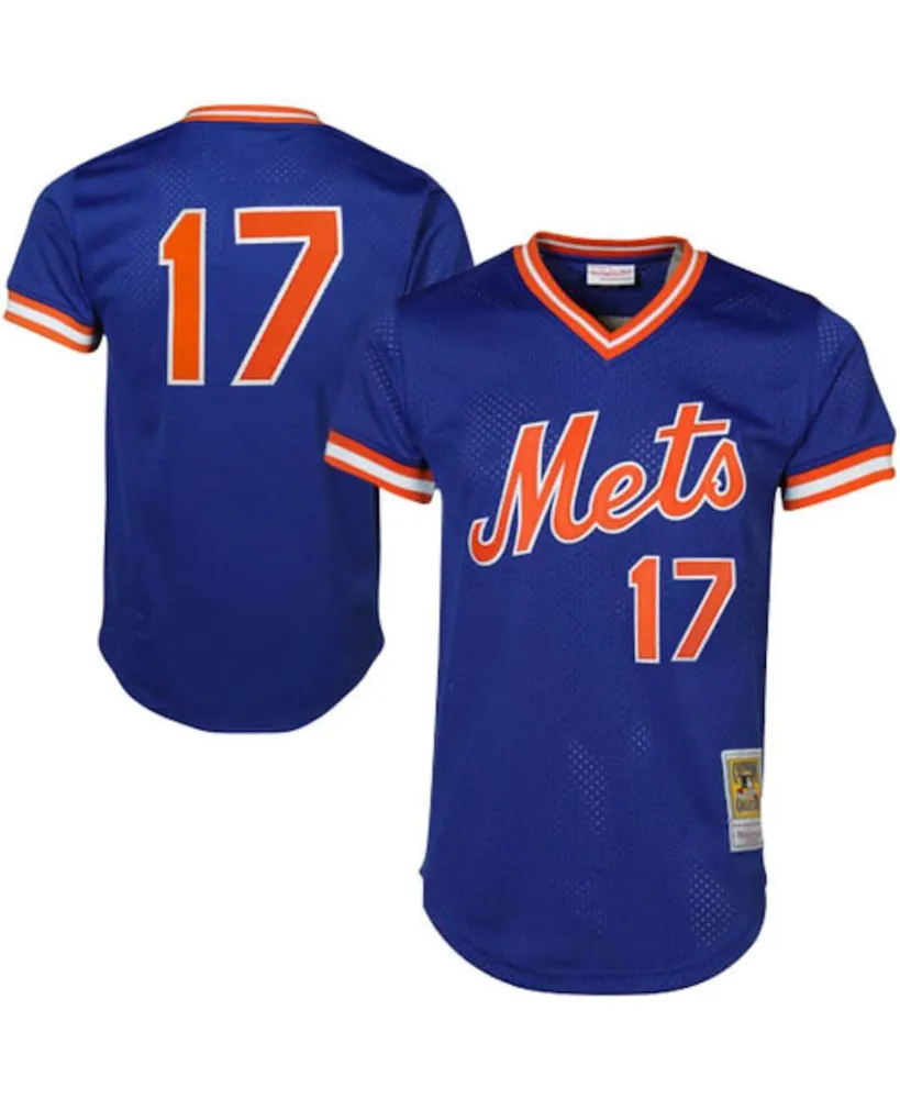 Mike Piazza New York Mets Mitchell & Ness Youth Cooperstown Collection Mesh Batting Practice Jersey - Black