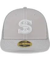 Men's New Era Gray Chicago White Sox 2023 On-Field Batting Practice Low Profile 59FIFTY Fitted Hat