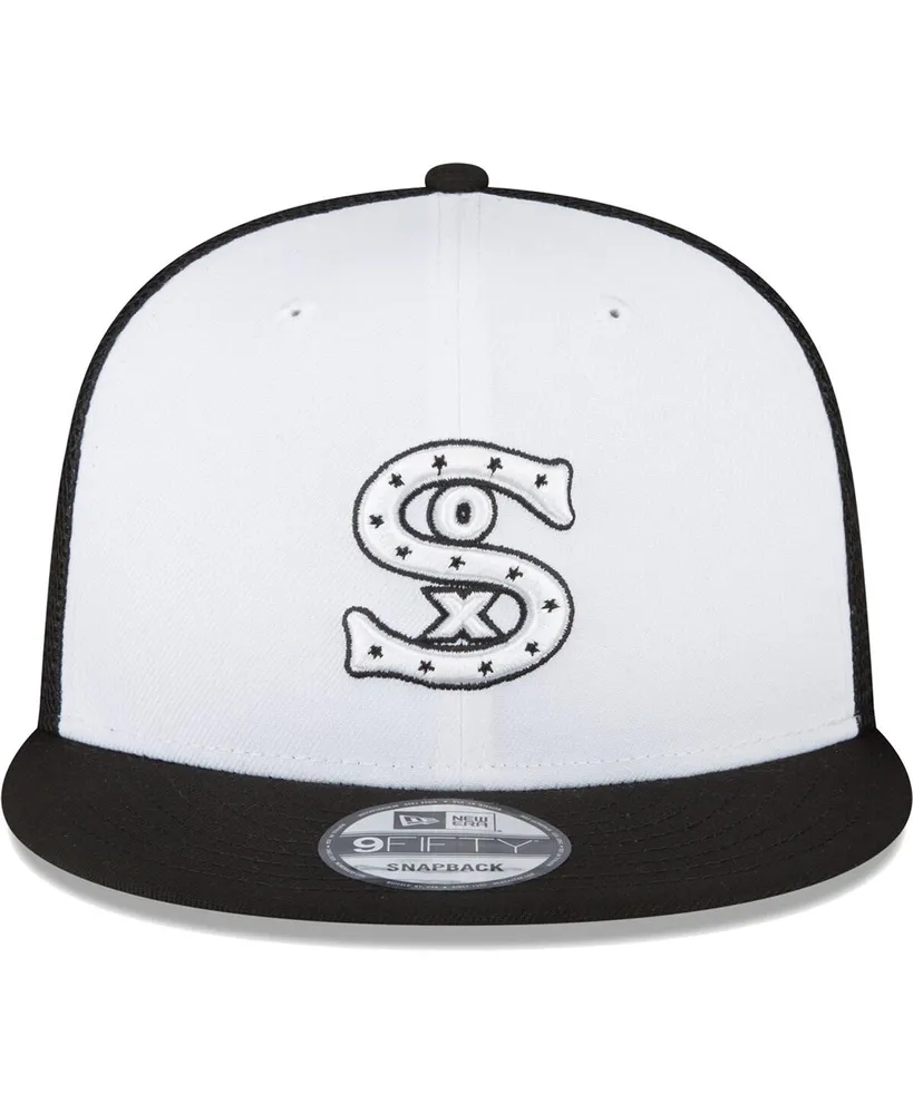 Men's New Era White Chicago White Sox 2023 On-Field Batting Practice 9FIFTY Snapback Hat