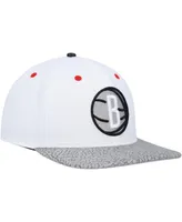 Men's Pro Standard White, Gray Brooklyn Nets Hook Elephant Snapback Hat