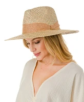 Marcus Adler Trim Detail with Straw Panama Hat