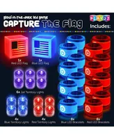 Play22usa American Capture The Flag Glow in The Dark Game Up to 14 Players