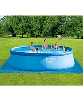 Intex 26175EH 18' x 48" Inflatable Round Outdoor Above Ground Swimming Pool Set