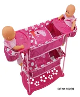 Peppa Pig Doll Twin Pink And White Dots Care Station