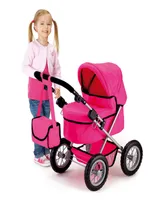 Bayer Design Dolls Hot Pink Trendy Pram