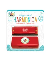 KaKo'o Music Classic Red Metal Harmonica