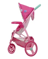 Baby Alive Pink And Rainbow Doll Jogging Stroller
