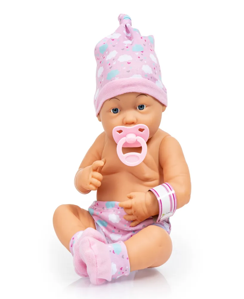 Bayer Design Dolls Pink, Sheep New Born Baby