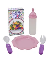 Baby Alive Pink, Rainbow Doll Highchair Set