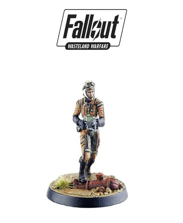 Fallout Wasteland Warfare: NCR Top Brass - 3 Figure Set, RPG 