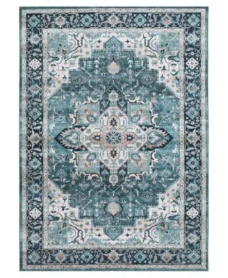 Km Home Velvet Touch Washable Chan 001 Area Rug