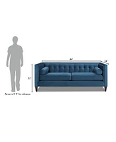 Jennifer Taylor Home Jack 84" Modern Tuxedo Tufted Sofa