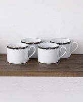 Noritake Rill Set of 4 Cups, Service for