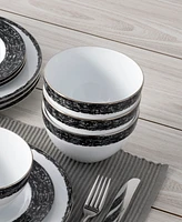 Noritake Rill Set of 4 Cereal Bowls, Service for