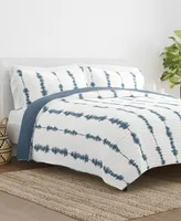 ienjoy Home All Season Piece Shibori Reversible Quilt Set