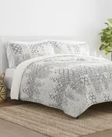 ienjoy Home All Season Piece Distressed Aztec Reversible Quilt Set