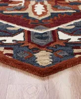 Closeout Lr Home Super Shape50924 Novelty Area Rug