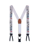 Trafalgar Men's Limited Edition The Commander Woven Silk Formal End Suspenders