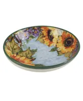 Certified International Sunflower Bouquet Serving/Pasta Bowl 13"