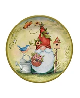 Certified International Garden Gnomes Set of 4 Soup/Pasta Bowl