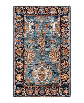 Adorn Hand Woven Rugs Serapi M1982 4'4" x 8'5" Area Rug