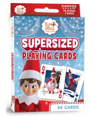 Masterpieces Elf on the Shelf - Supersized Travel Playing Cards