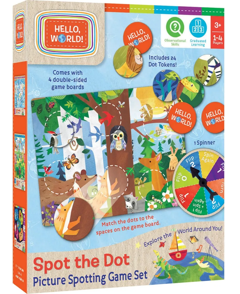 Masterpieces Kids Games - Hello, World! Spot the Dot Matching Game