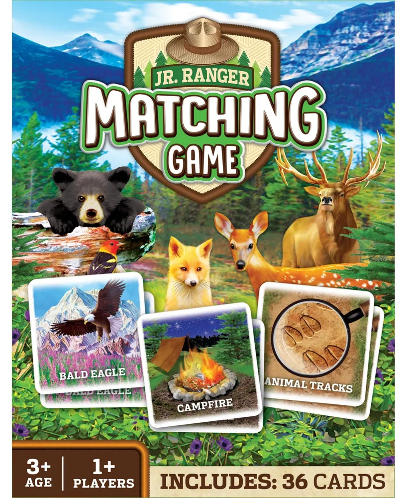 Masterpieces National Parks Matching Game for Kids and Families