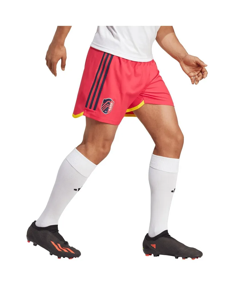 Men's adidas Red St. Louis City Sc 2023 Home Aeroready Authentic Shorts