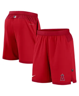 Men's Nike Red Los Angeles Angels Authentic Collection Flex Vent Performance Shorts