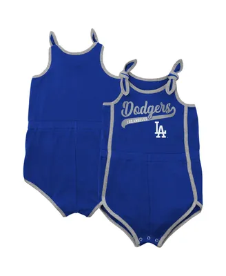 Little Boys and Girls Royal Los Angeles Dodgers Hit Run Bodysuit