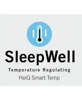 Hue Women's Sleepwell Solid 3/4 V-Neck T-Shirt with Temperature Regulating Technology