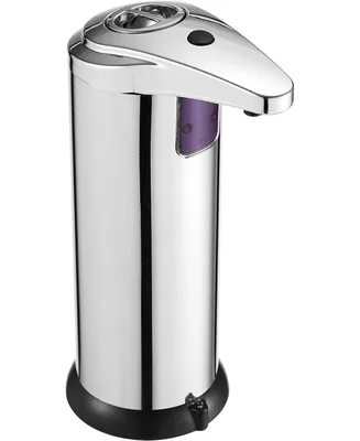 Cheer Collection Stainless Steel Touchless Soap Dispenser
