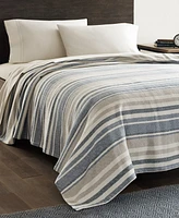 Eddie Bauer Herringbone Stripe Blanket