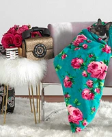 Betsey Johnson Bouquet Day Ultra Soft Plush Blanket