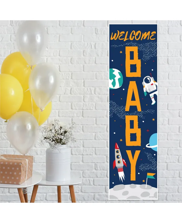 Lets Go Fishing Hanging Vertical Paper Door Banners Fish Themed Birthday  Party or Baby Shower Wall Decoration Kit Indoor Door Decor 