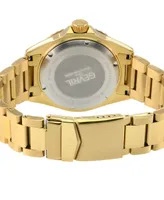 Gevril Men's Wall Street Swiss Automatic Gold-Tone Stainless Steel Watch 43mm