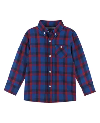 Toddler/Child Boys Two-Fer Button Down Shirt